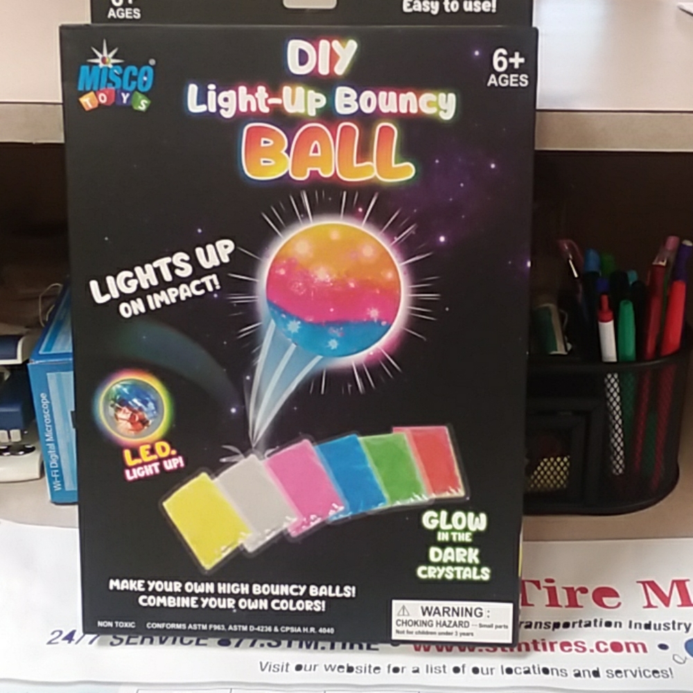 DIY Light-up Bouncy Ball